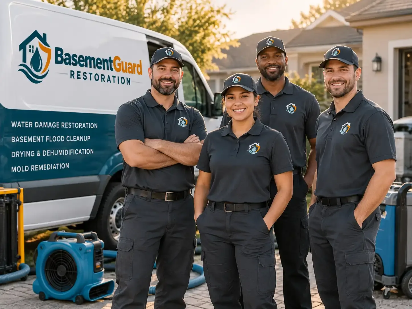 Basement Water Damage Restoration company in Helena, OK